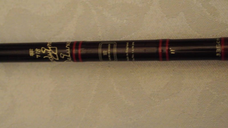 Hardy #718 graphite deluxe fly rod.