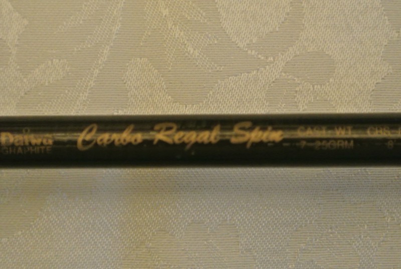 Daiwa Graphite Carba Regal spinning rod