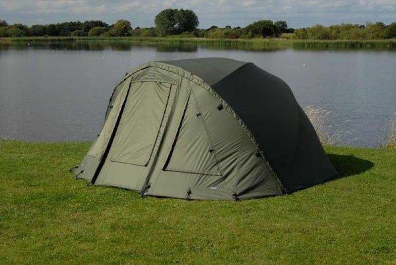 BIVVY WITH THE EXTENDED WINTER WRAP ON